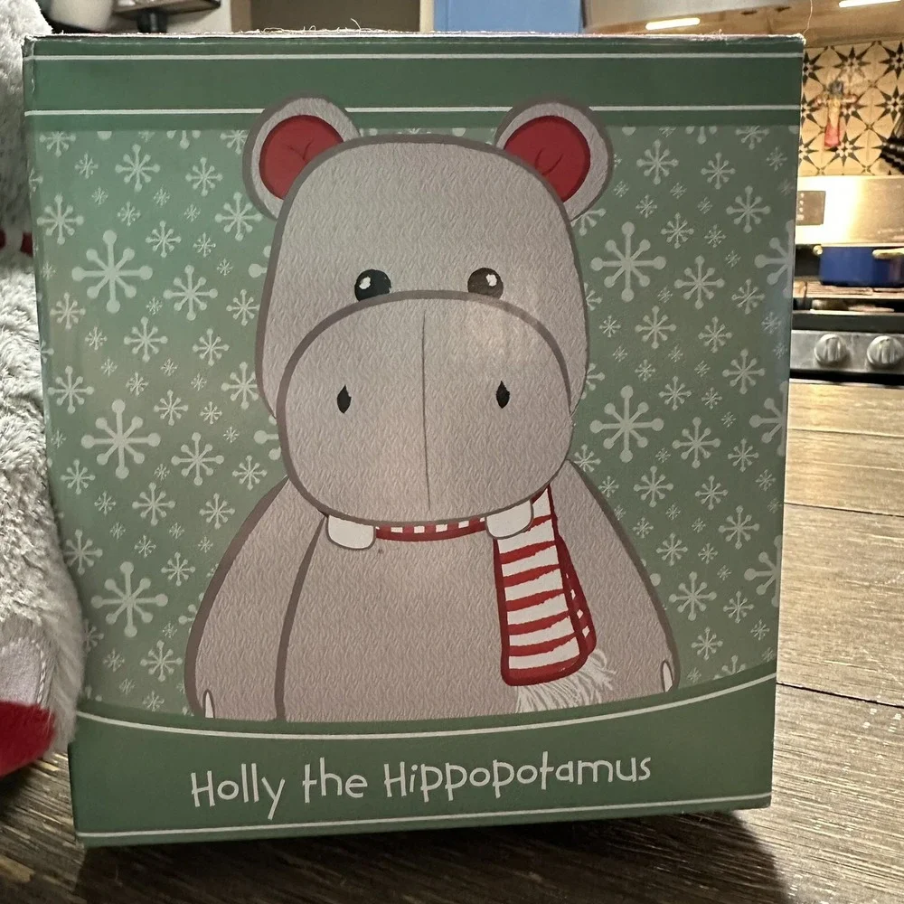Holly The Hippopotamus‎ Scentsy Buddy NIB stuffed Animal Cuddle Soft New Baby